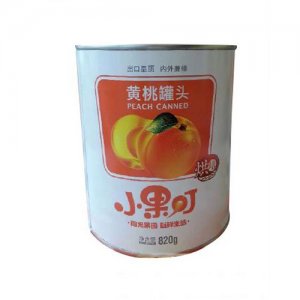 小果叮黄桃罐头820g‌