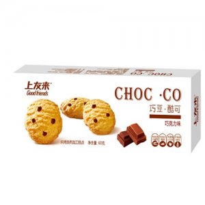 上友来巧豆酷可巧克力味糕点60g