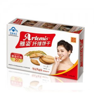 雅姿纤维饼干稻谷原香味120g