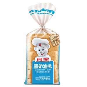 宾堡甜奶油切片面包