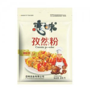 恋味孜然粉26g