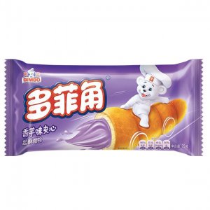 宾堡多菲角香芋口味夹心起酥面包