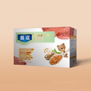 嘉滋核桃油+DHA猪肉绒