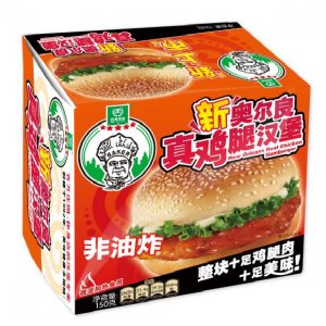 宾堡百万庄园新奥尔良真鸡腿汉堡
