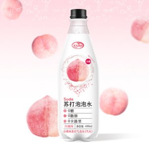 天下水坊白桃味苏打气泡水(汽水)