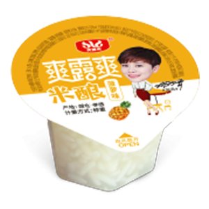 爽露爽菠萝味果冻米酿