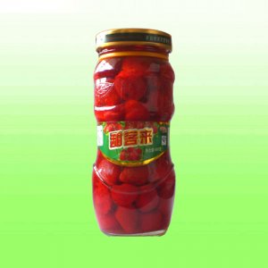 甜客来草莓罐头480克