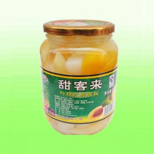 甜客来什锦水果罐头770克