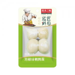 农夫三味泡椒味鹌鹑蛋32g