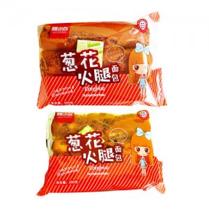 糕小白葱花火腿面包200g袋装