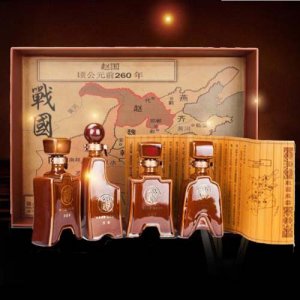 赵王牌 战国风云礼盒白酒