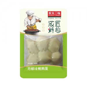 农夫三味泡椒味鹌鹑蛋38g