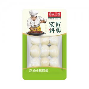 农夫三味泡椒味鹌鹑蛋80g