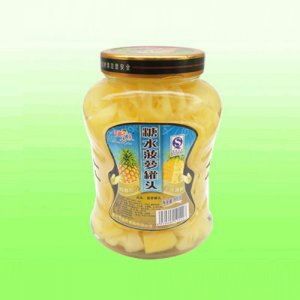 甜客来糖水菠萝罐头880克