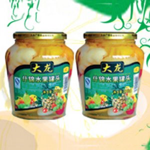 大龙什锦水果罐头