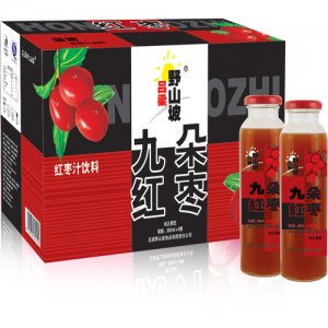 吕梁野山坡金牌九朵红枣汁300ml