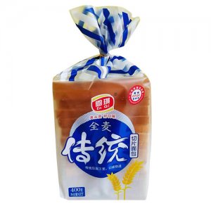 恩琪全麦传统切片面包400g