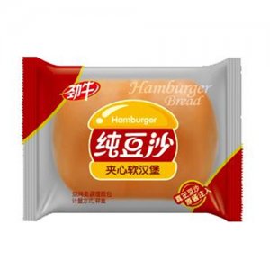 劲牛纯豆沙夹心软汉堡