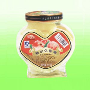 甜客来糖水久保桃850克