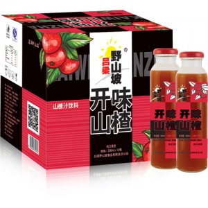 吕梁野山坡金牌山楂汁300ml