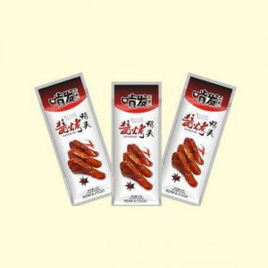 啃发酱烤鸭头