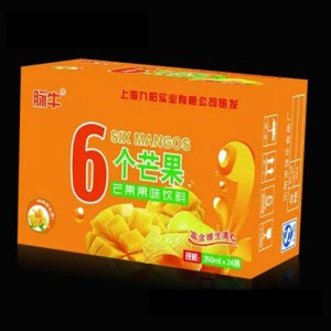 脉牛6个芒果350mlx24罐