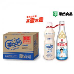 果然益生菌1.25L+1.25L椰子饮品