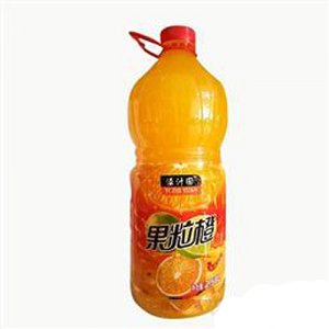 溢汁园果粒橙果汁2.58L
