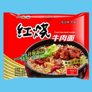 一线福红烧牛肉面112g