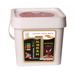 万兴隆红油拌菜料特色调料3.5kg