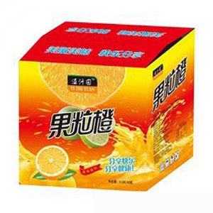 溢汁园果粒橙果汁2.58Lx6