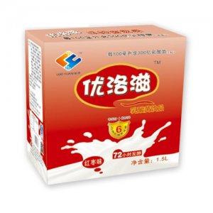 洛源优洛滋乳酸菌饮品红枣味1.5L箱装