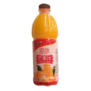 优锐鲜榨芒果汁1.5L