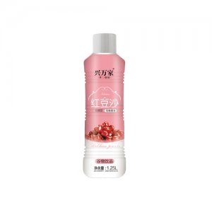 兴万家红豆沙饮品1.25l