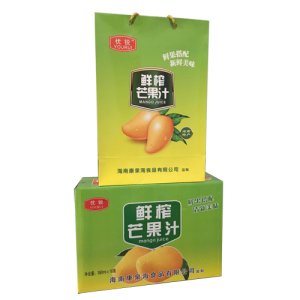 优锐鲜榨芒果汁380mL