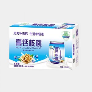 亲近福高钙核桃复合植物蛋白饮料低糖型箱子
