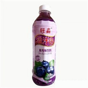 旺淼溢汁园蓝莓味饮料1.1L