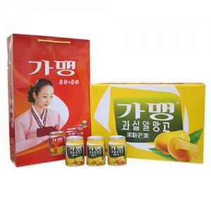 体宝韩式果粒果汁芒果味