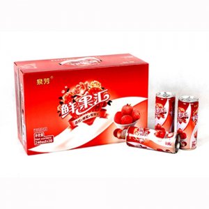 泉芳鲜果汇240mlx20罐果汁