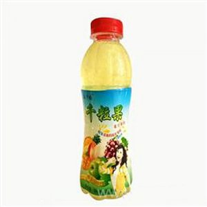 溢汁园千粒果菠萝味果汁500ml