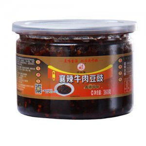 万兴隆襄辣牛肉豆豉360g