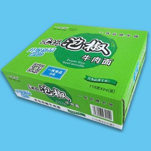 一线福老坛泡椒牛肉面115gx24袋
