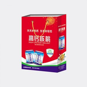 亲近福高钙核桃复合植物蛋白饮料箱子