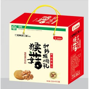 亲情1家猴菇加钙核桃乳12盒3A