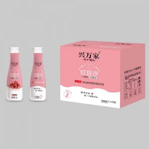 兴万家红豆沙饮品箱装