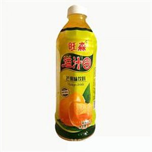 旺淼溢汁园芒果味饮料瓶装