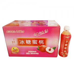 体宝冰糖蜜桃饮料500mlx15瓶