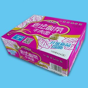 一线福老坛酸菜牛肉面120gx24袋