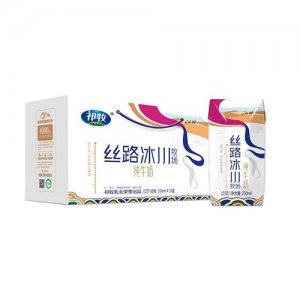 祁牧丝路冰川纯牛奶
