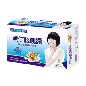 亲近福果仁核桃露复合植物蛋白饮品240ml罐